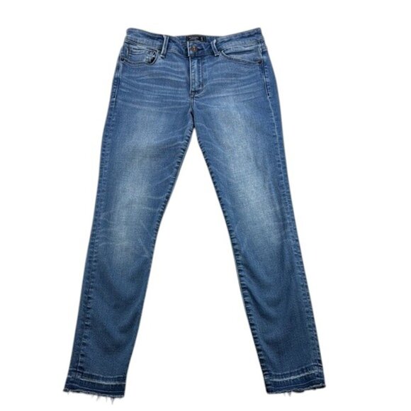Abercrombie & Fitch Harper Ankle Jeans Women’s Size 27 Mid-Rise Stretch Denim - Picture 1 of 10